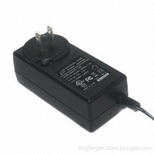 9V, 12V, 18V, 24V, 45W wall power adapter, US type, UL, FCC, RoHS, CEC, EN60950